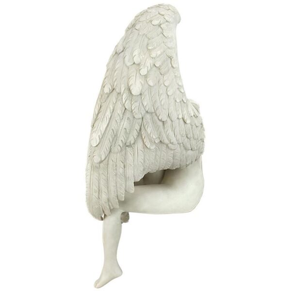 Design Toscano JQ10425 9 1/2 Inch Anguished Angel Sitter