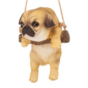 Design Toscano JQ108059 5 1/2 Inch Pug Dog Hanging