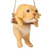 Design Toscano JQ108069 5 1/2 Inch Lab Dog Hanging - Yellow