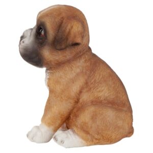 Design Toscano JQ111031 4 1/2 Inch Boxer Puppy Partner Statue