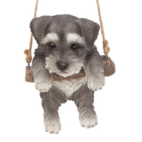 Design Toscano JQ11420 5 1/2 Inch Mini Schnauzer Dog Hanging