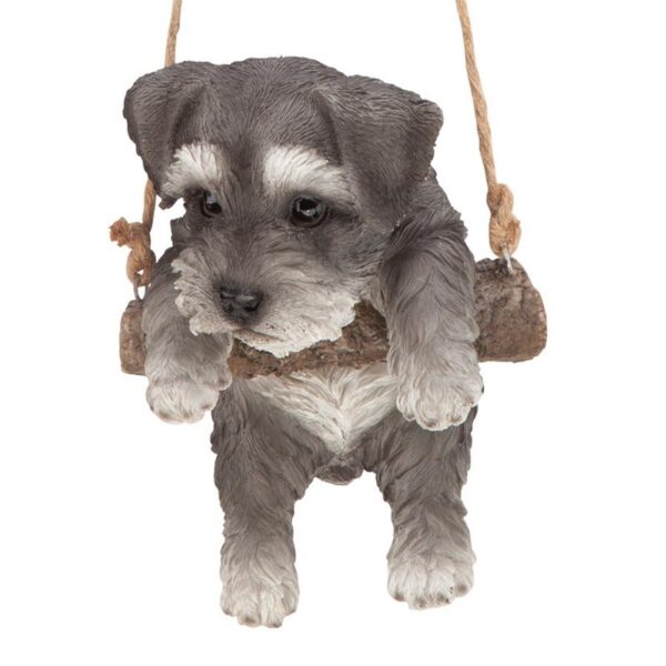 Design Toscano JQ11420 5 1/2 Inch Mini Schnauzer Dog Hanging