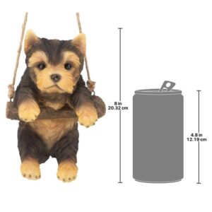 Design Toscano JQ11421 5 1/2 Inch Yorkie Dog Hanging