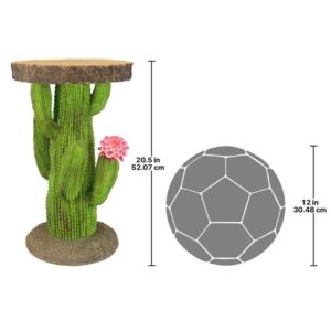 Design Toscano JQ11706 12 1/2 Inch Saguaro Cactus Table