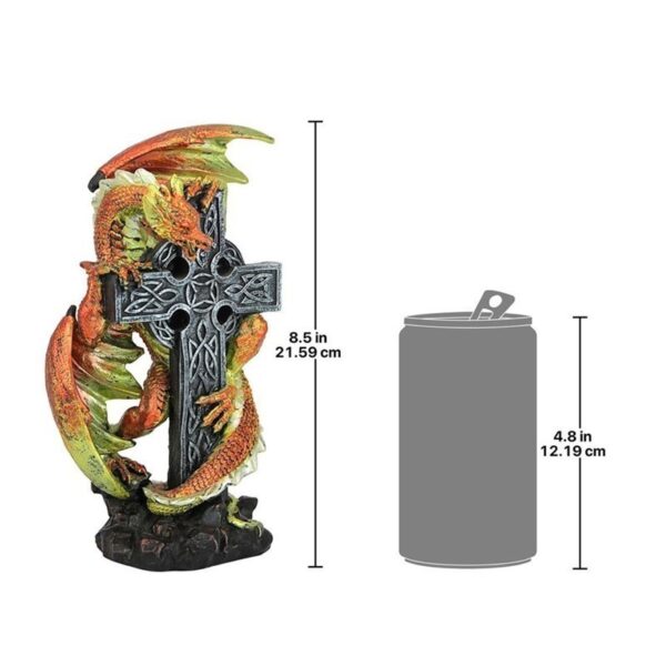 Design Toscano JQ3750 5 Inch Carrickbrack Celtic Dragon Statue