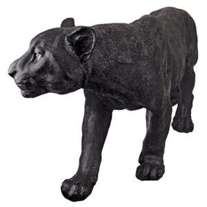 Design Toscano JQ4019 10 1/2 Inch Large Shadowed Predator Panther - Black