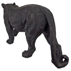 Design Toscano JQ4019 10 1/2 Inch Large Shadowed Predator Panther - Black