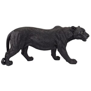 Design Toscano JQ4019 10 1/2 Inch Large Shadowed Predator Panther - Black