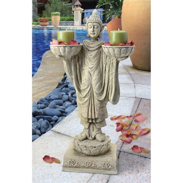 Design Toscano JQ4731 13 1/2 Inch Avalokitesvara Buddha Statue