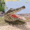 Design Toscano JQ5314 6 1/2 Inch Chomper Crocodile Head Statue