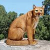 Design Toscano JQ5746 15 1/2 Inch American Mountain Cougar Statue