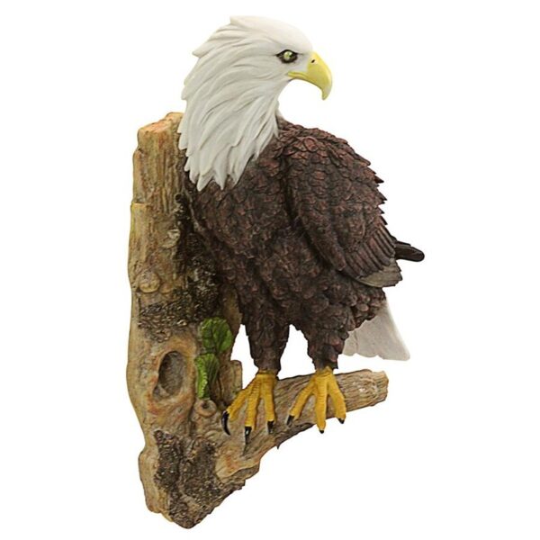 Design Toscano JQ5900 10 1/2 Inch American Bald Eagle Wall Sculpture