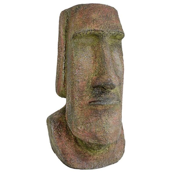 Design Toscano JQ7634 8 1/2 Inch Easter Island Moai Head, Medium