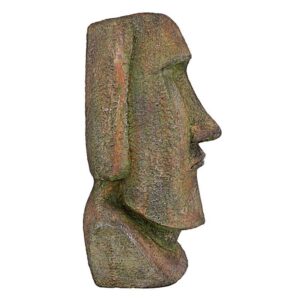 Design Toscano JQ7634 8 1/2 Inch Easter Island Moai Head, Medium