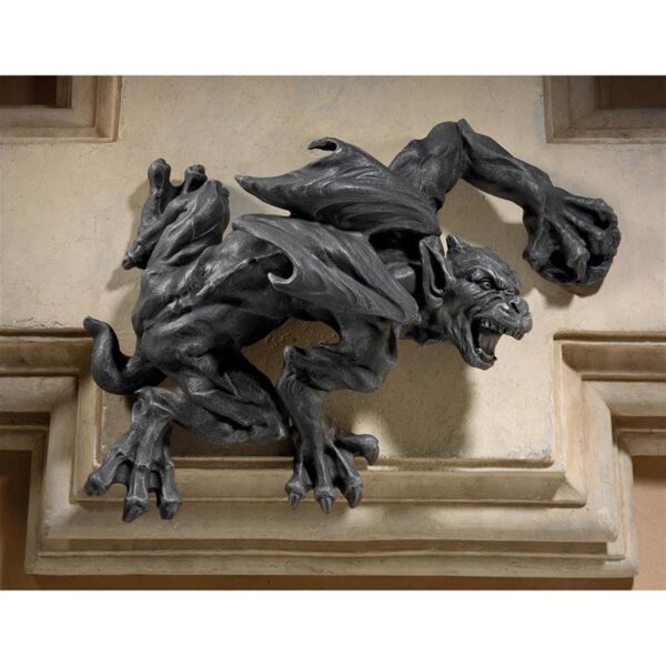 Design Toscano JQ7794 17 1/2 Inch Slither and Squirm Gargoyle Wall Sculpt