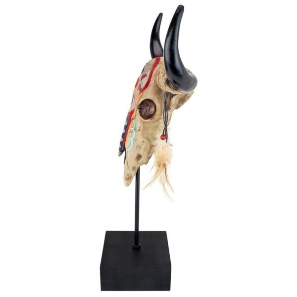 Design Toscano JQ7892 12 Inch Western Desert Sun Cow Skull Statue