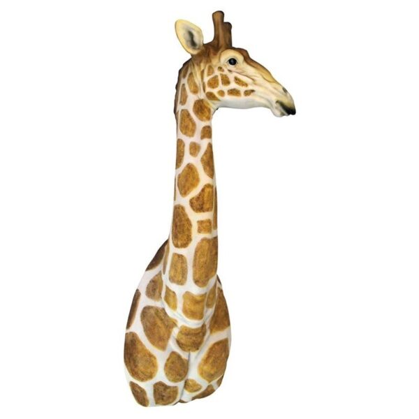 Design Toscano JQ8542 7 Inch African Savanna Giraffe Wall Sculpture