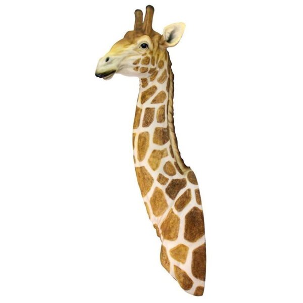 Design Toscano JQ8542 7 Inch African Savanna Giraffe Wall Sculpture