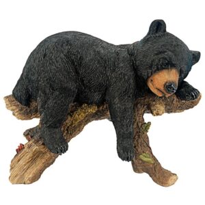 Design Toscano JQ8560 11 Inch Catnapping Cub Black Bear Statue