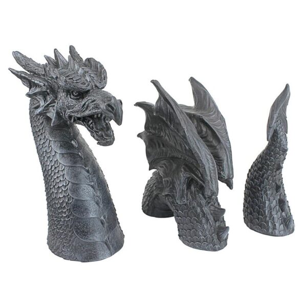 Design Toscano JQ8618 28 Inch Dragon of Falkenberg Castle Moat Statue