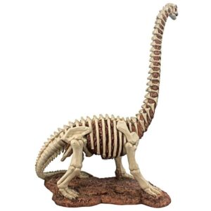 Design Toscano JQ86482 Prehistoric 17 Inch Brachiosaurus Skeleton Dinosaur Statue