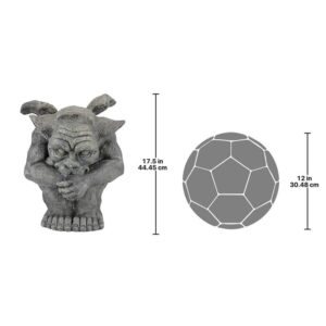 Design Toscano JQ9425 16 Inch Emmett the Gargoyle Statue, Large