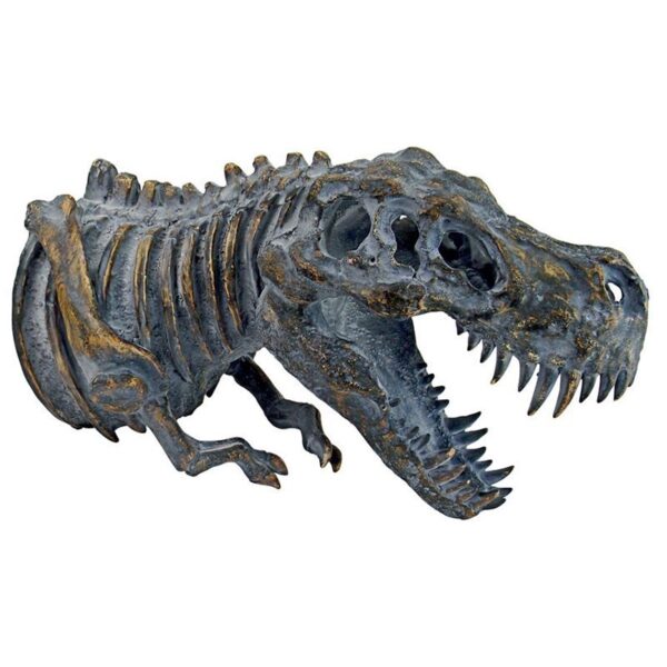 Design Toscano JQ9564 8 1/2 Inch Bones of the T Rex Wall Sculpture