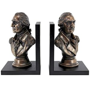 Design Toscano JQ9818 5 1/2 Inch George Washington Bookends