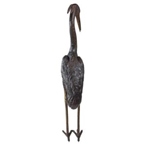 Design Toscano KW194801 8 Inch Medium Heron Head, Low