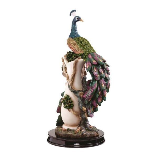 Design Toscano KY10239 7 1/2 Inch Peakcocks Garden Statue