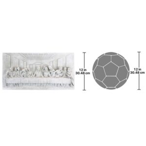 Design Toscano KY11448 23 Inch Last Supper Frieze