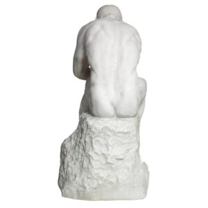 Design Toscano KY1335 13 Inch Estate Thinker by Rodin Statue