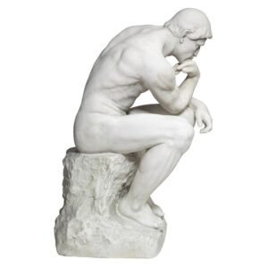 Design Toscano KY1335 13 Inch Estate Thinker by Rodin Statue