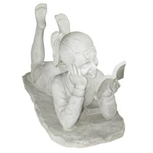 Design Toscano KY1367 33 Inch Glenda the Girl Reading Statue