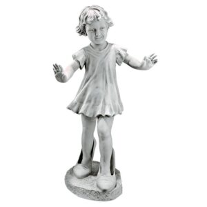 Design Toscano KY14651 21 Inch Hillary in Heels Garden Girl Statue