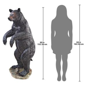 Design Toscano KY157 27 Inch Grande Fishing for Trouble Bear