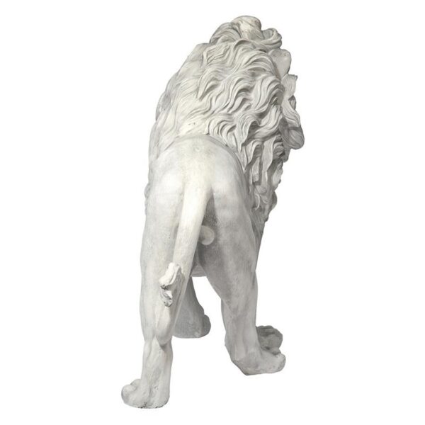 Design Toscano KY167 11 Inch Left Regal Lion of Grisham Manor