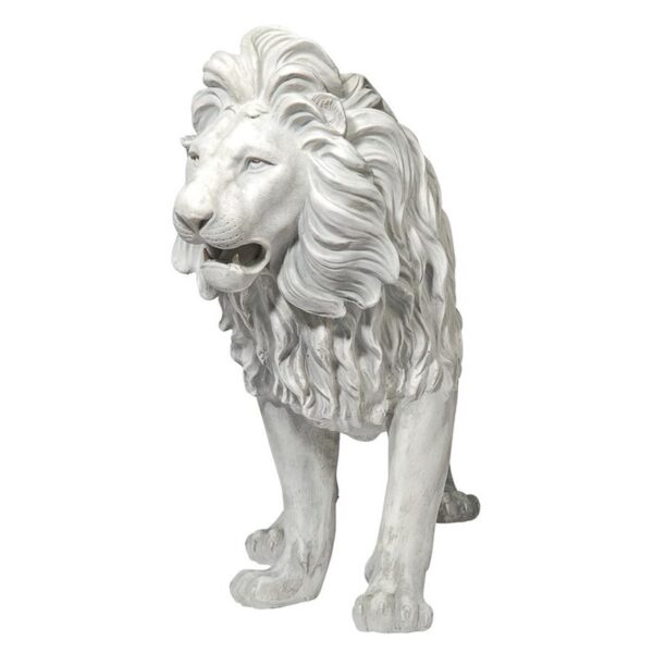 Design Toscano KY167 11 Inch Left Regal Lion of Grisham Manor