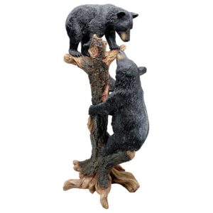 Design Toscano KY1878 Climbing Cubs Black Bear Statue