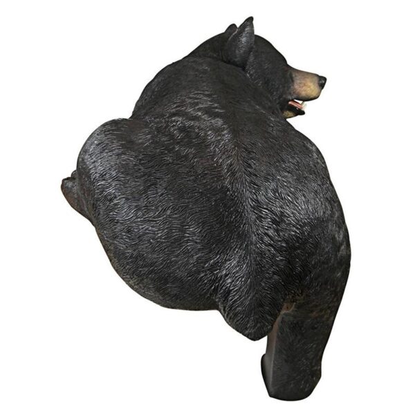 Design Toscano KY1884 34 Inch Lemont the Lovable Lounger Bear - Black