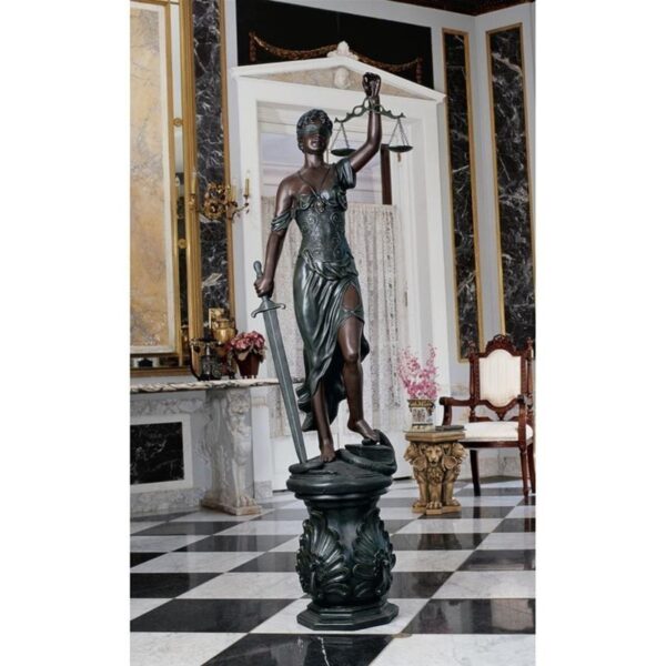 Design Toscano KY2107 18 Inch Grande Themis Goddess of Justice