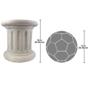 Design Toscano KY2273 17 Inch Fluted Column