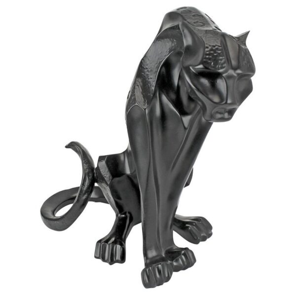 Design Toscano KY2408 9 Inch Rampant Tranquility Black Panther Statue