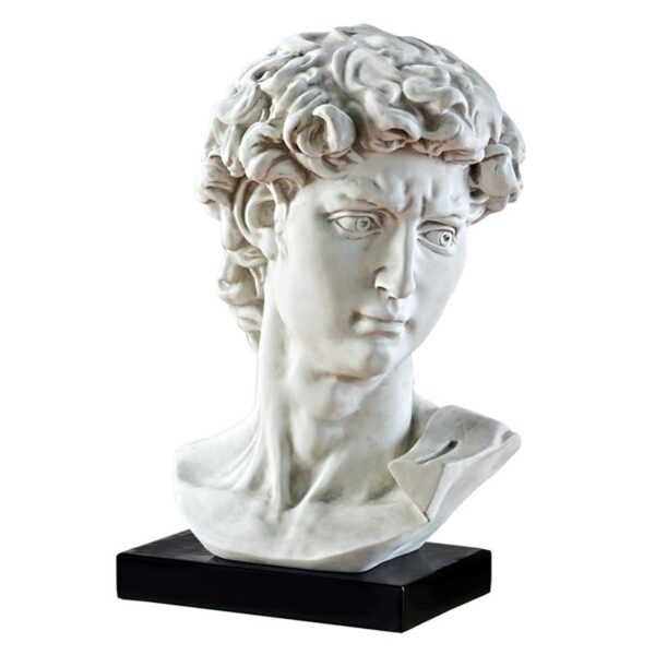 Design Toscano KY2417 15 1/2 Inch Bust of Michelangelo's David