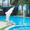 Design Toscano KY26148 15 1/2 Inch Tropical Tale Dolphin Piped Statue, Large