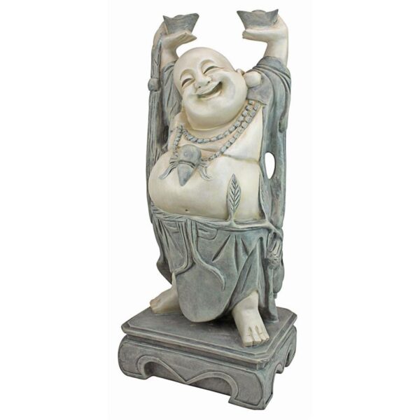 Design Toscano KY356 10 1/2 Inch Jolly Hotei Buddha Statue