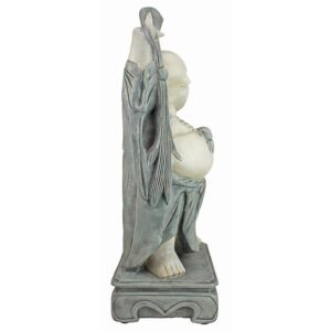 Design Toscano KY356 10 1/2 Inch Jolly Hotei Buddha Statue