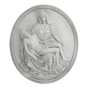 Design Toscano KY40292 12 1/2 Inch Pieta Plaque