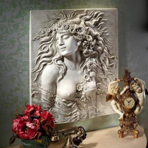 Design Toscano KY4059 22 1/2 Inch Ophelias Desire Wall Sculpture