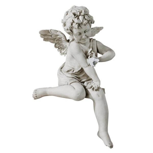 Design Toscano KY47014 18 Inch Peaceful Presence Garden Angel Sitter